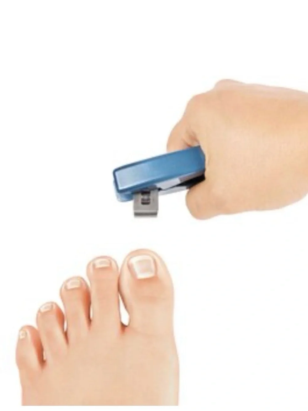 ClipperPro Toenail Trimmers Unisex Nailcare Nail Clippers stainless steel blue